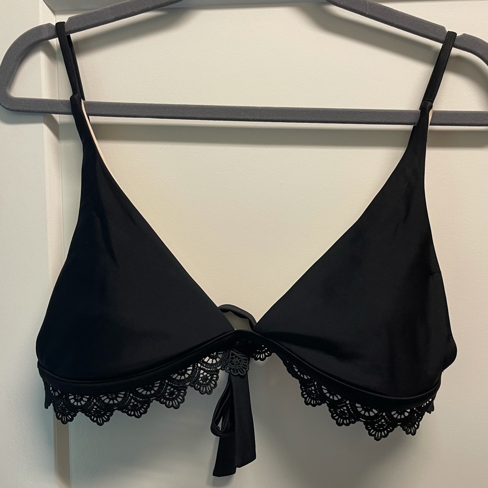 Black Bralette Bikini Top